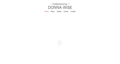Desktop Screenshot of donnawiseart.com